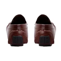 Mocasines color café para hombre Dorothy Gaynor