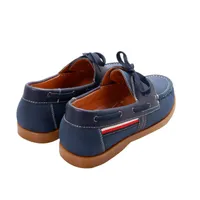 Mocasines azul marino para hombre con agujetas Dorothy Gaynor