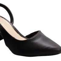 Zapatilla destalonada negro mate para mujer Dorothy Gaynor