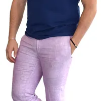 Pantalón rosa Slim Fit