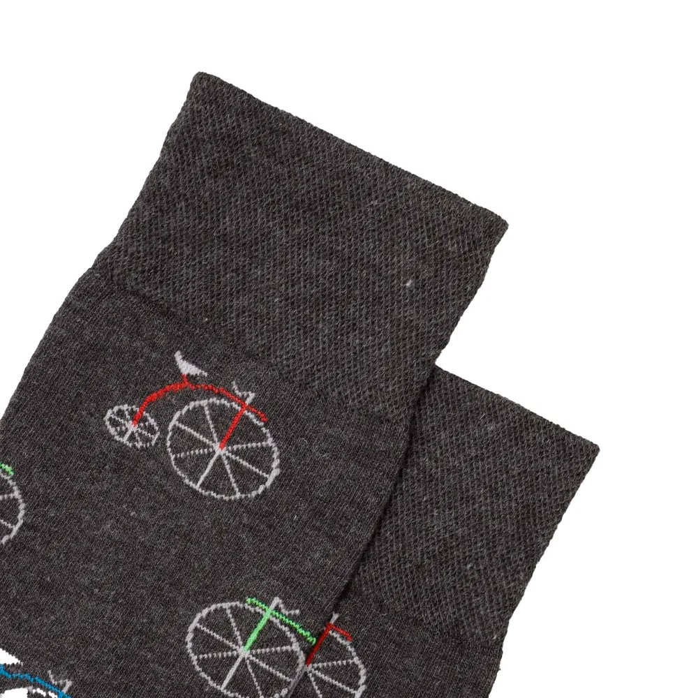 Calcetines bicicletas color oxford