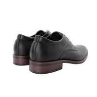 Zapatos Steven color negro con detalle perforado
