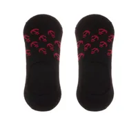 Footies Robert color negro con anclas rojas