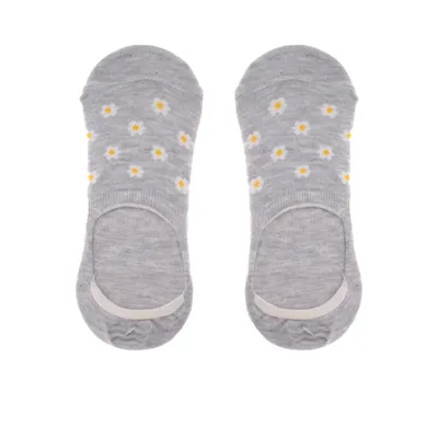 Footies color gris con puntos de colores