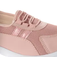 Tenis confort Esmeralda color rosa con ajuste de resorte