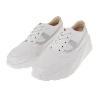 Tenis Abigail color blanco con detalle tornasol