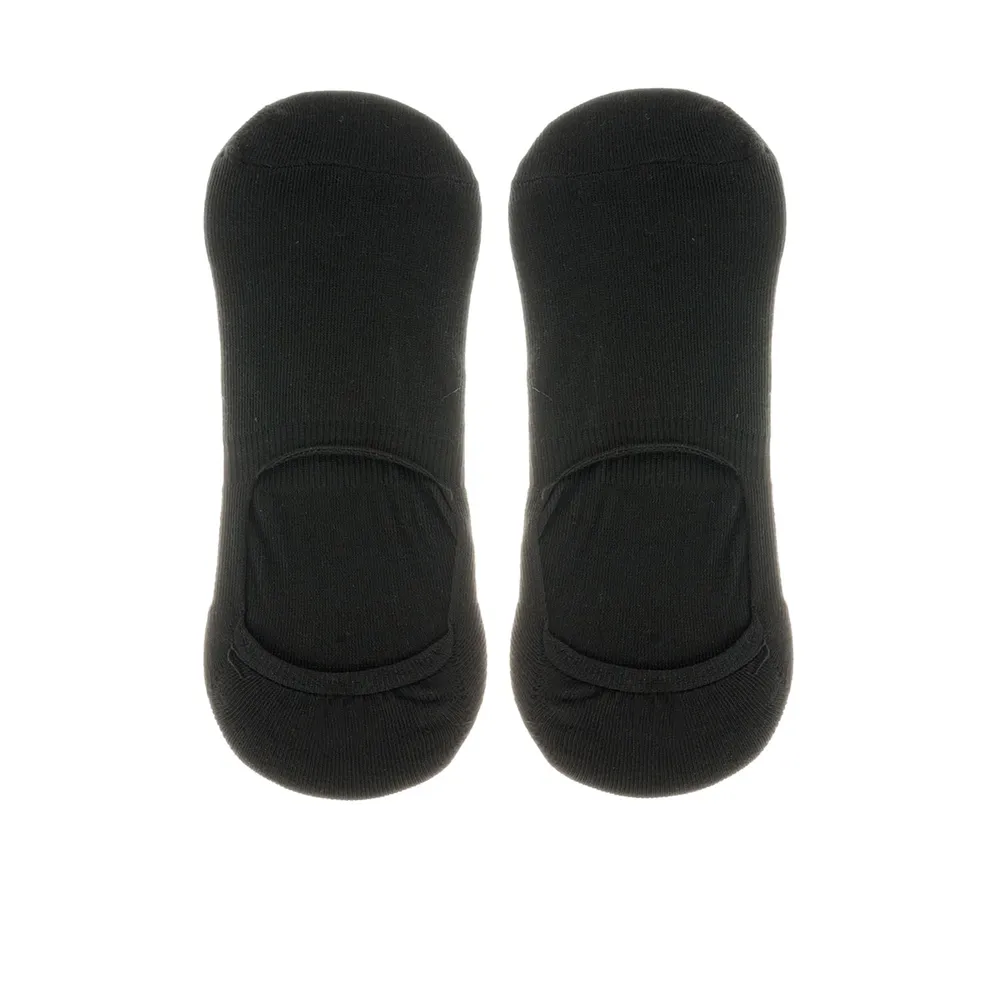 Footies color negro textura lisa