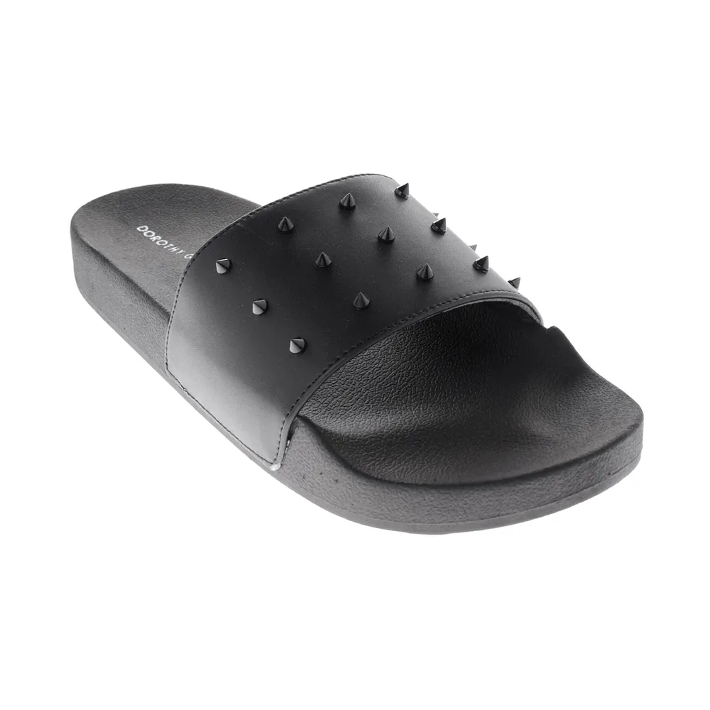 Sandalias color negro con estoperoles