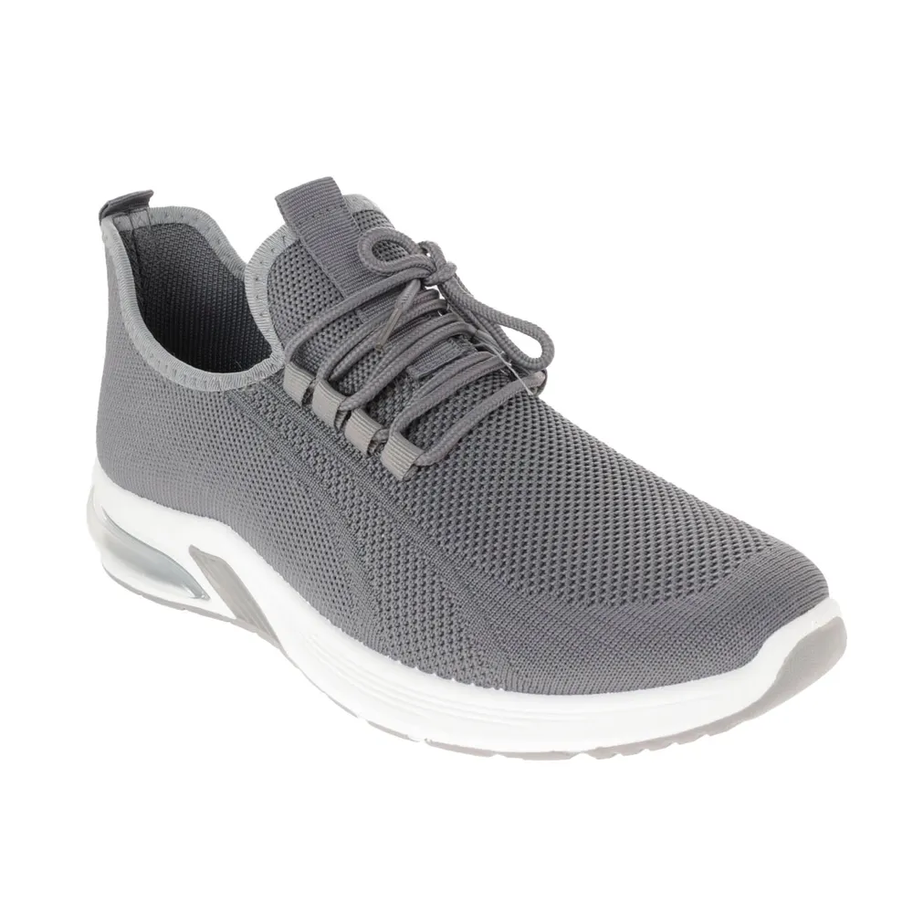 Tenis William color gris con burbuja de impacto