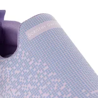 Tenis Lore color lila con detalle tipo pixeles