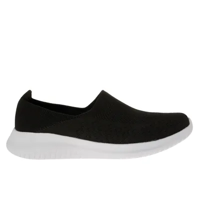 Tenis confort Allison color negro slip on