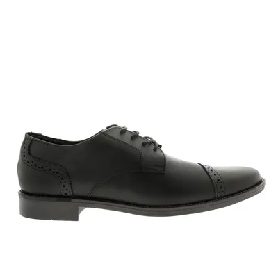 Zapato Osmar color negro con perforado
