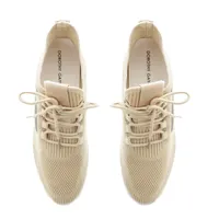 Tenis Adal color beige detalle tornasol