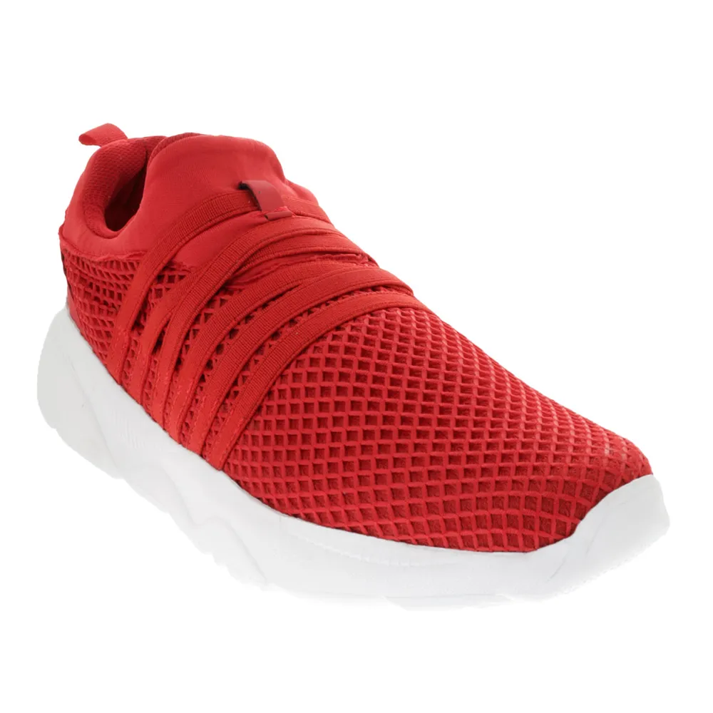 Tenis Bruno color rojo ajuste de resortes