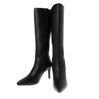 Botas Lucy color negro con cierre