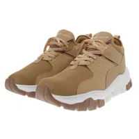 Tenis Fernando color camel plataforma