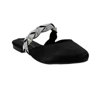 Balerina Luz color negro con brillos