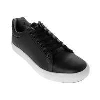 Tenis Omar color negro con suela blanca