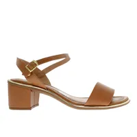 Sandalias Paulette color camel slingback