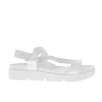 Sandalias Paulette color blanco slingback