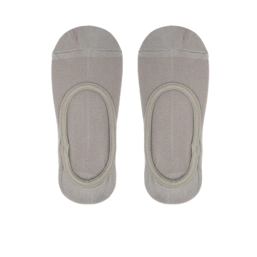 Footies color gris lisos