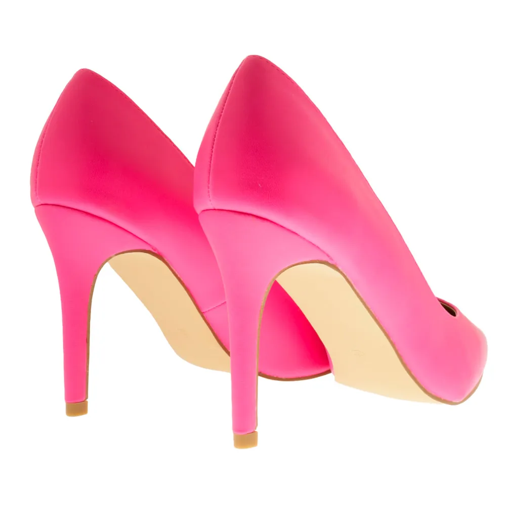 Zapatillas Khloe color rosa neon