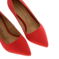 Zapatillas Khloe color rojo