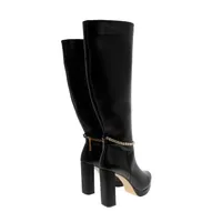 Botas Ruth color negro con cadena