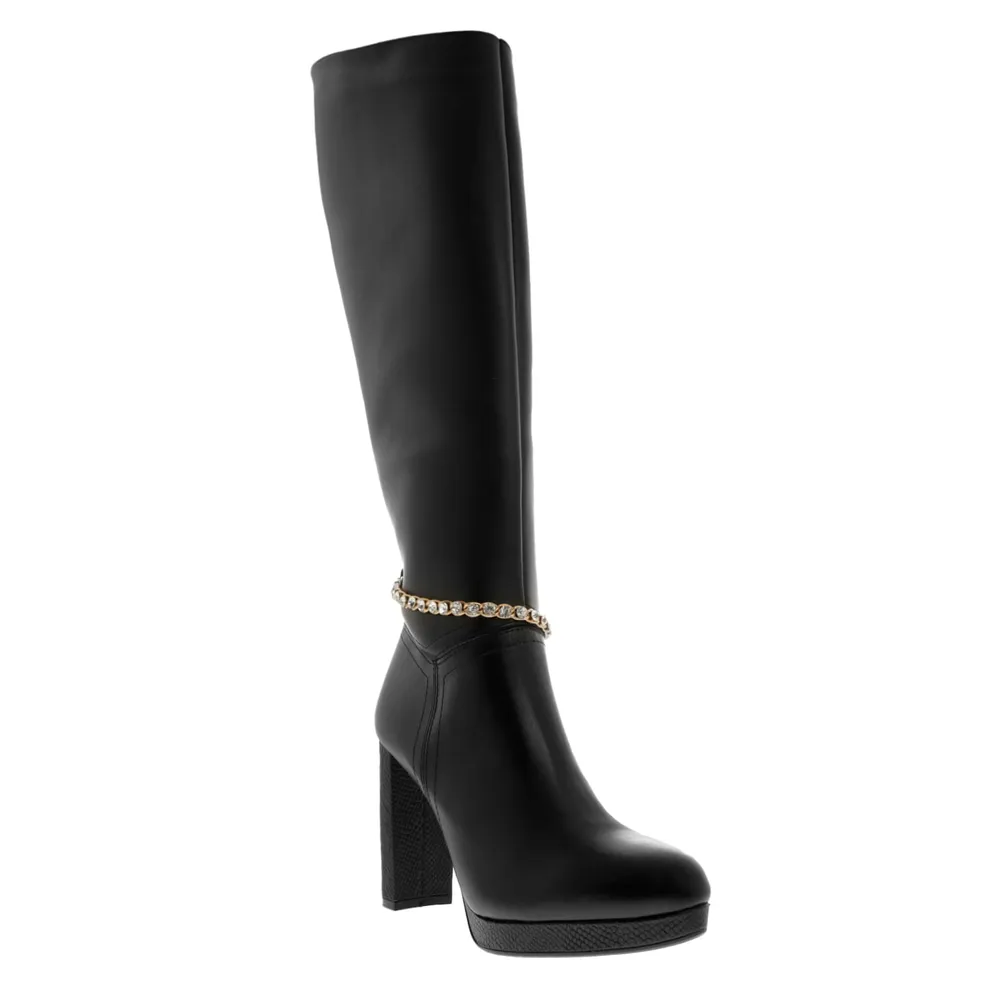 Botas Ruth color negro con cadena