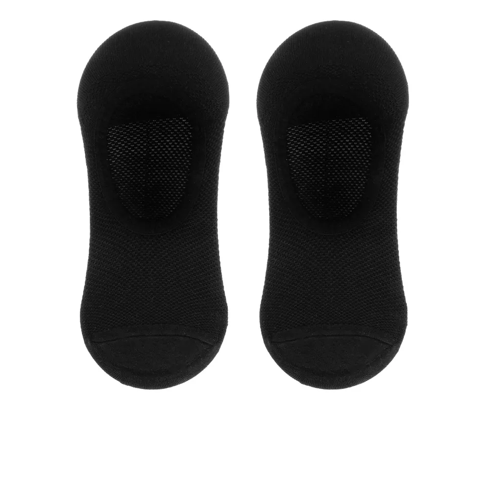 Footies color negro textura lisa