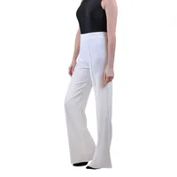 Pantalón acampanado blanco para mujer