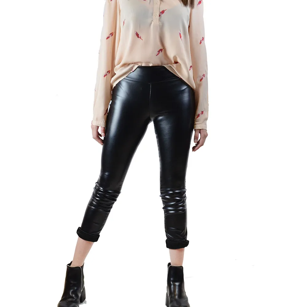 Leggins negro brillantes para mujer