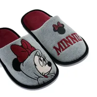 Pantufla Minnie color vino