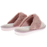 Pantufla Loly color lila con peluche