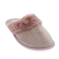 Pantufla Loly color lila con peluche