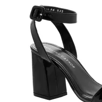 Sandalia Marie color negro slingback