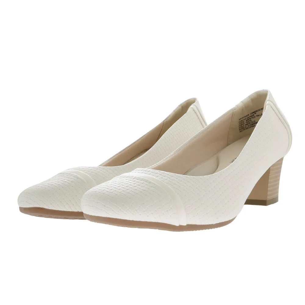 Zapatillas Kate confort color blanco