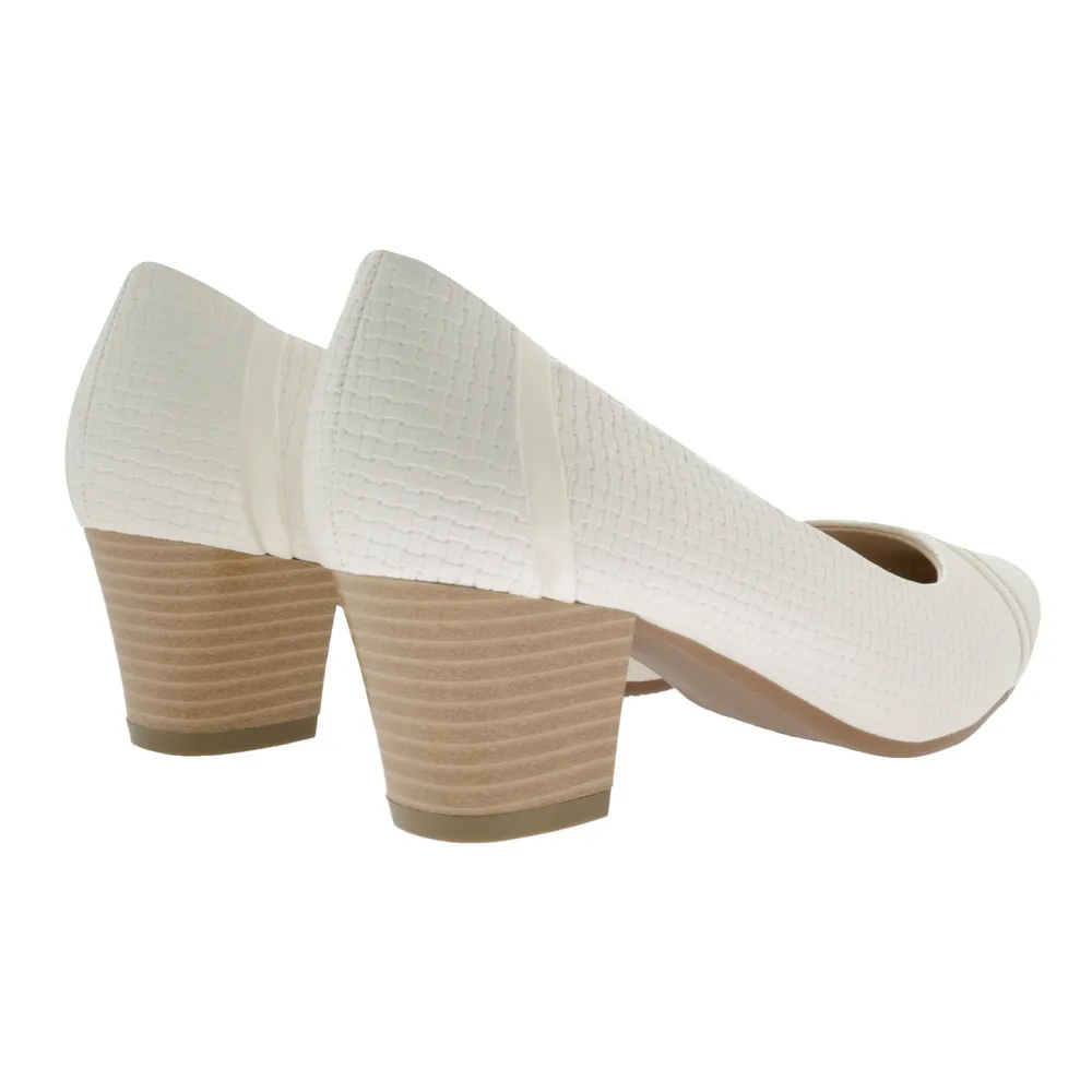 Zapatillas Kate confort color blanco