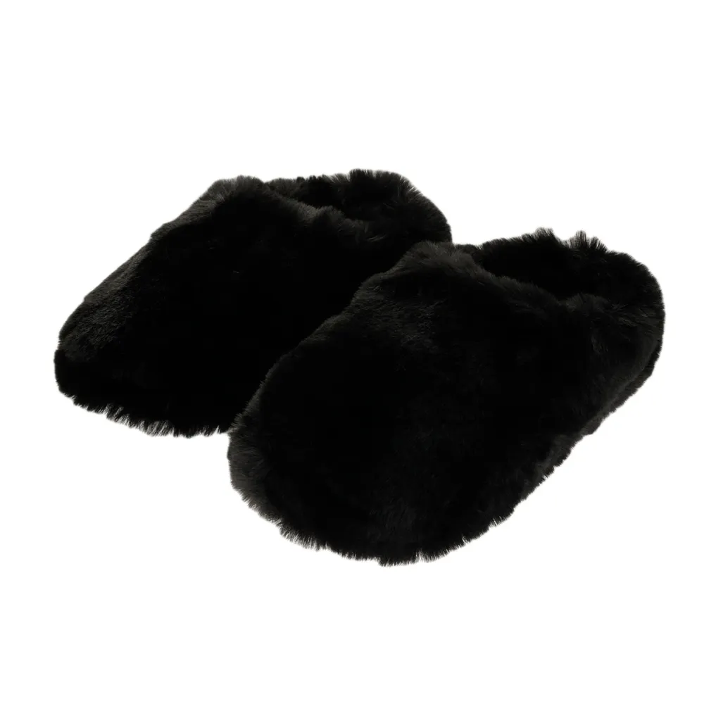 Pantufla Danna color negro