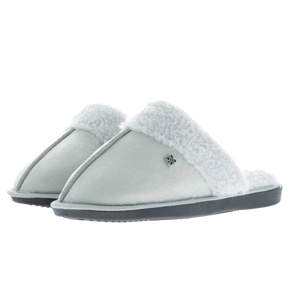 Pantufla Alexa color gris