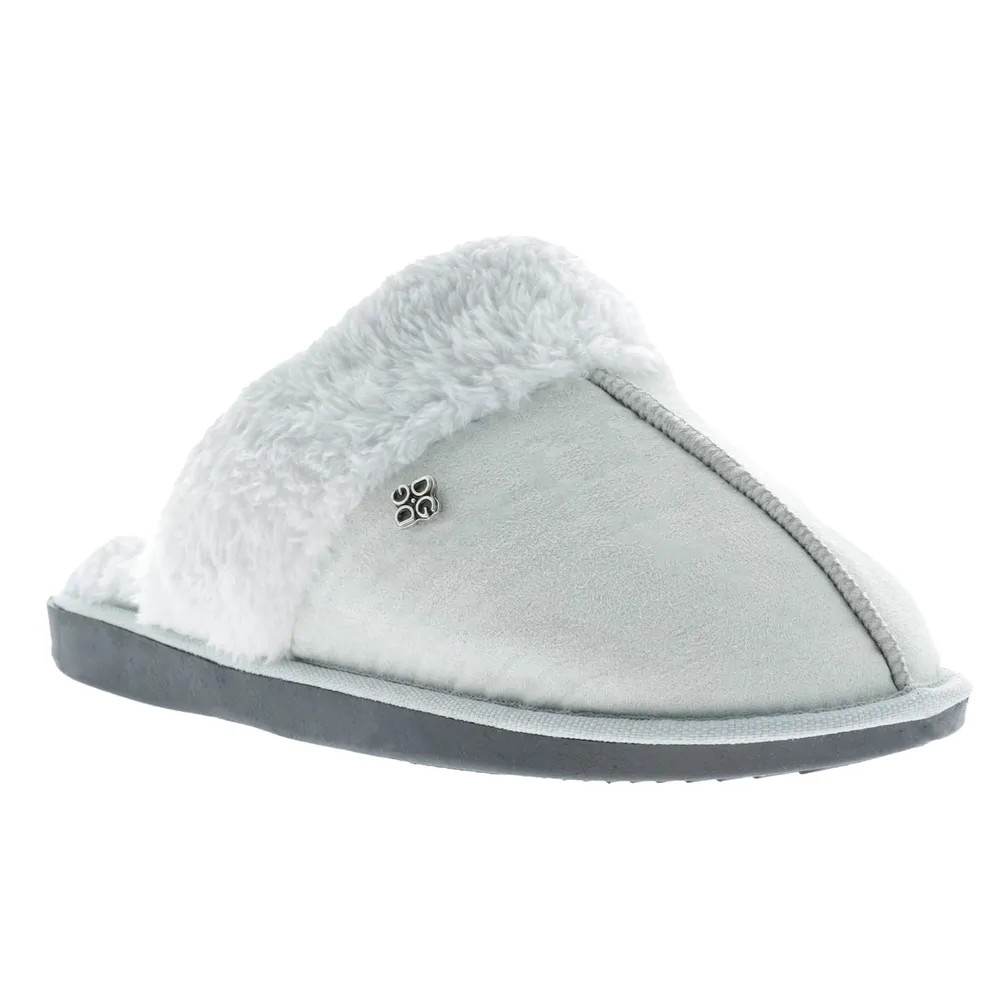 Pantufla Alexa color gris