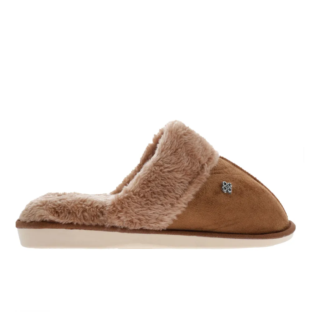 Pantufla Alexa color camel