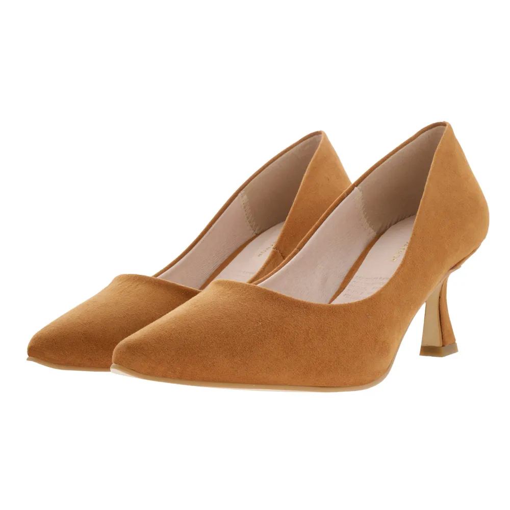 Zapatilla Maribel color camel