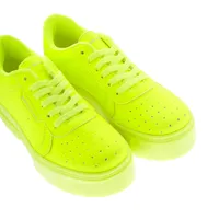 Tenis Rosalia color amarillo neon