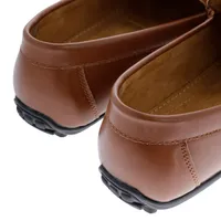 Mocasín Elon color cognac con cerraje