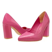 Zapatilla Luna Color Fucsia Charol