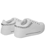 Tenis Andrea Color Blanco con cadena