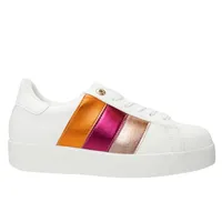 Tenis Andrea Color Blanco con detalles laterales