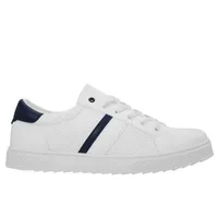 Tenis Bruce Color Blanco con detalle azul