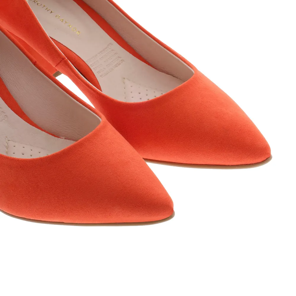 Zapatilla Maribel Color Naranja